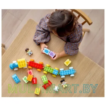Конструктор LEGO Duplo 10954 Поезд с цифрами — учимся считать картинка 8